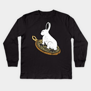 Follow The White Rabbit Kids Long Sleeve T-Shirt